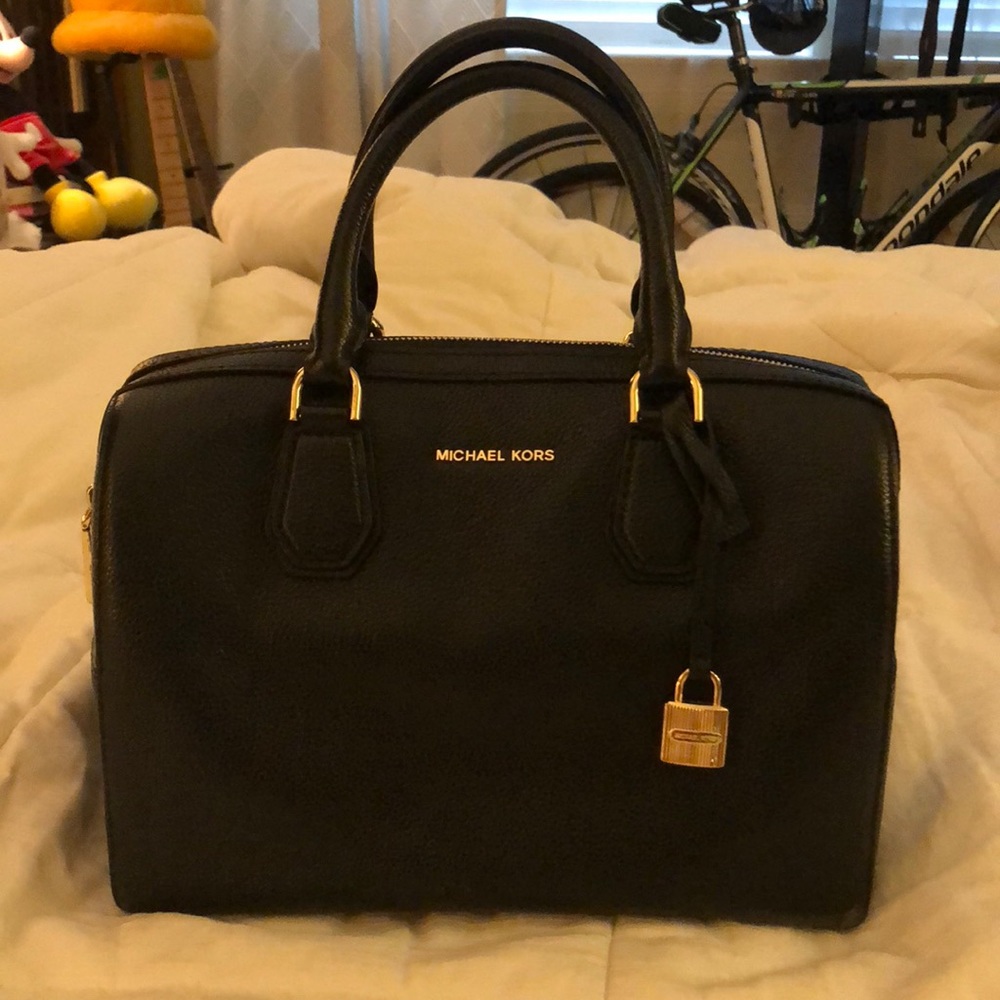 Black Michael Kors Satchel Handbag